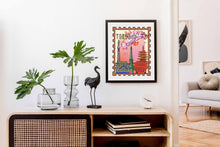 Load image into Gallery viewer, Tokyo Japan Wall Art, Tokyo Japan Poster postcard Tokyo Map skyline Print, Tokyo stamp art print, Asian Travel Decor, tokyo gift, Asian gift