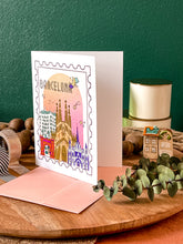 Load image into Gallery viewer, Barcelona Greeting Card