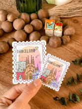 Load image into Gallery viewer, Barcelona Stamp Sticker
