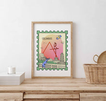 Load image into Gallery viewer, Columbus Art Print