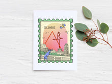 Load image into Gallery viewer, Columbus Art Print