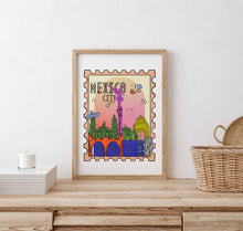 Load image into Gallery viewer, Mexico City Art Print