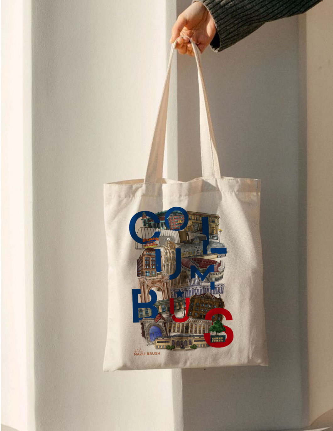 COLUMBUS CITY TOTE BAG