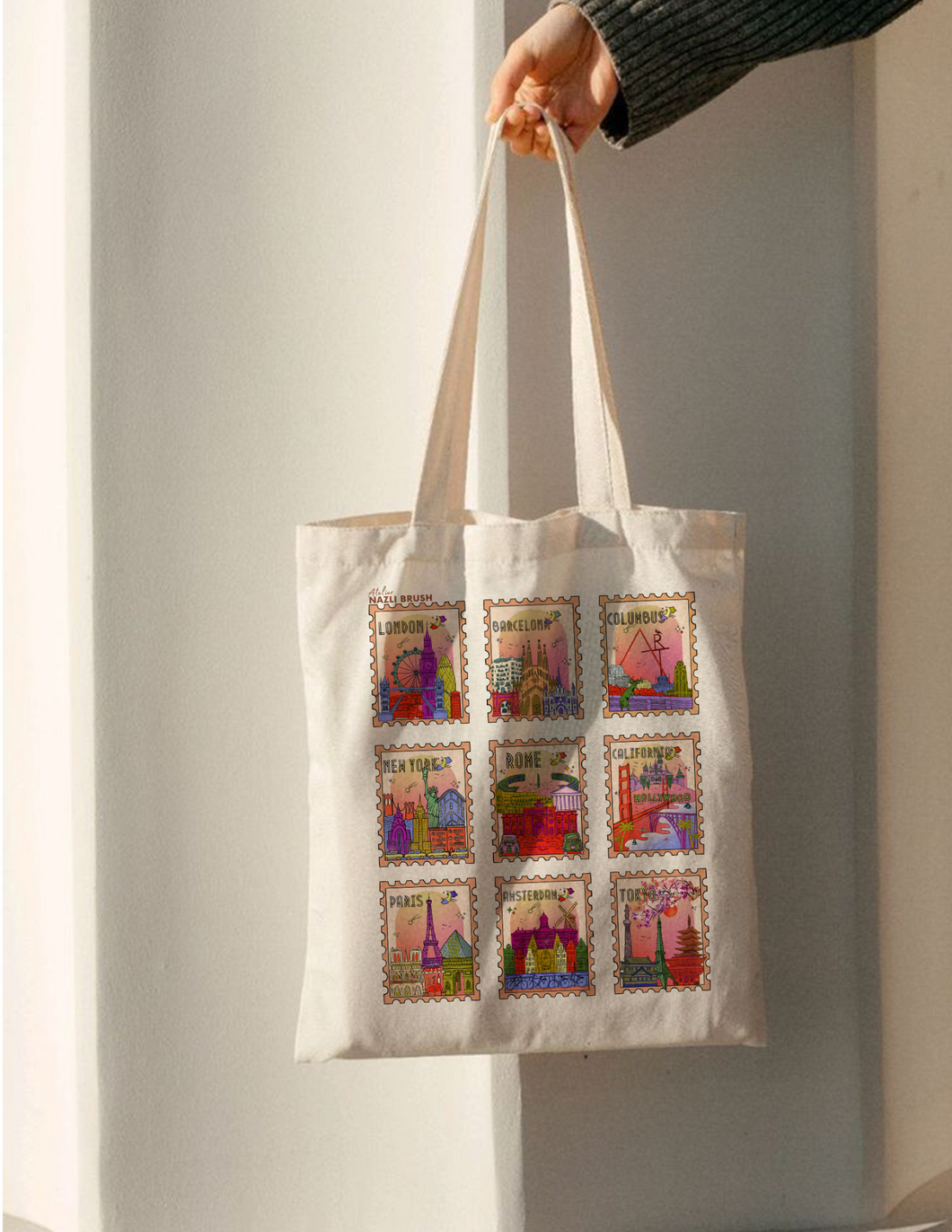 STAMP TOTE BAG