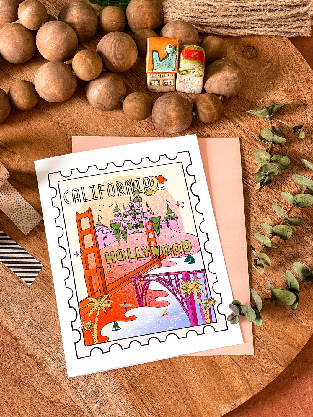 California Greeting Card