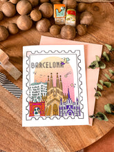 Load image into Gallery viewer, Barcelona Greeting Card
