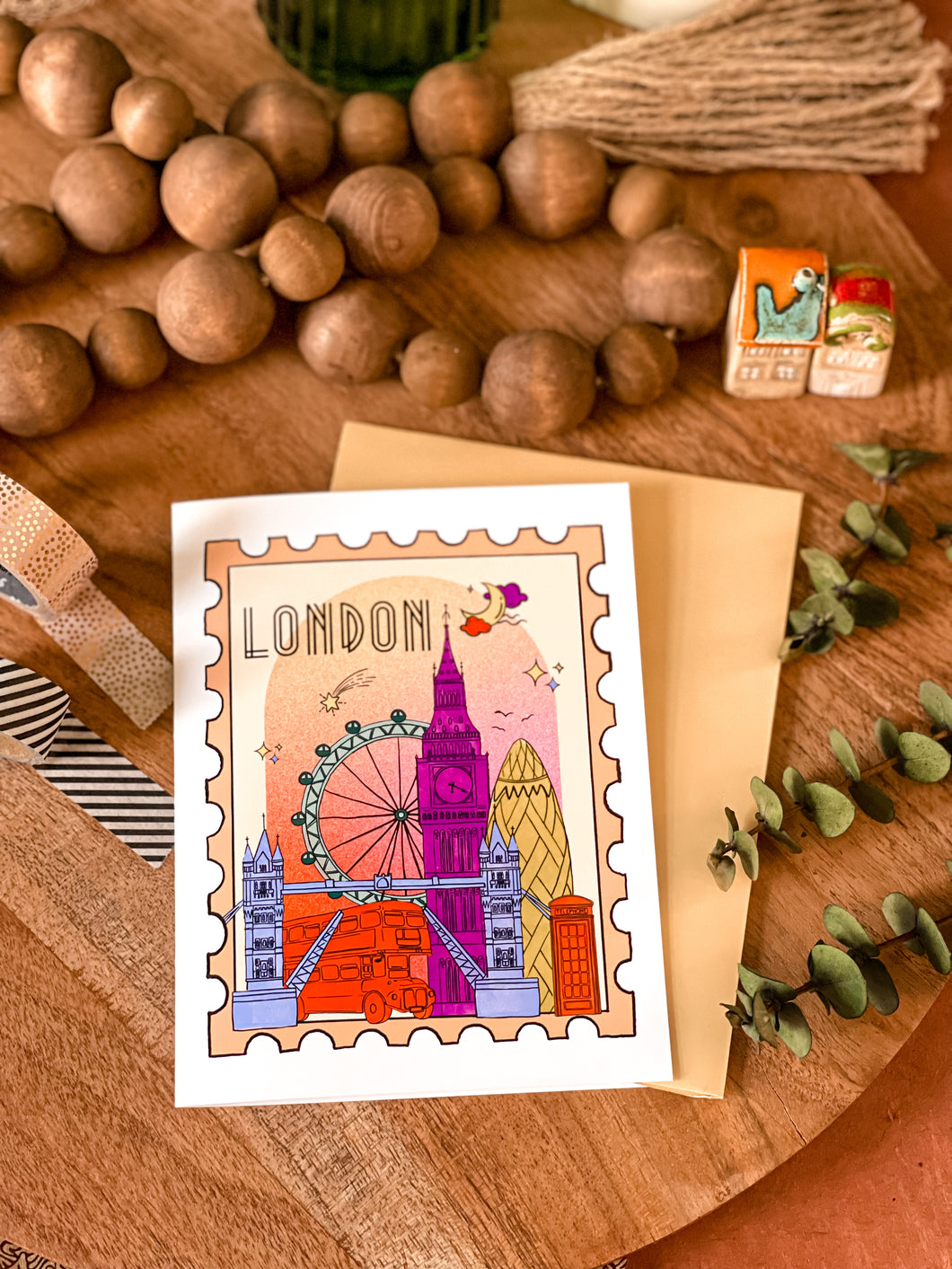 London Greeting Card