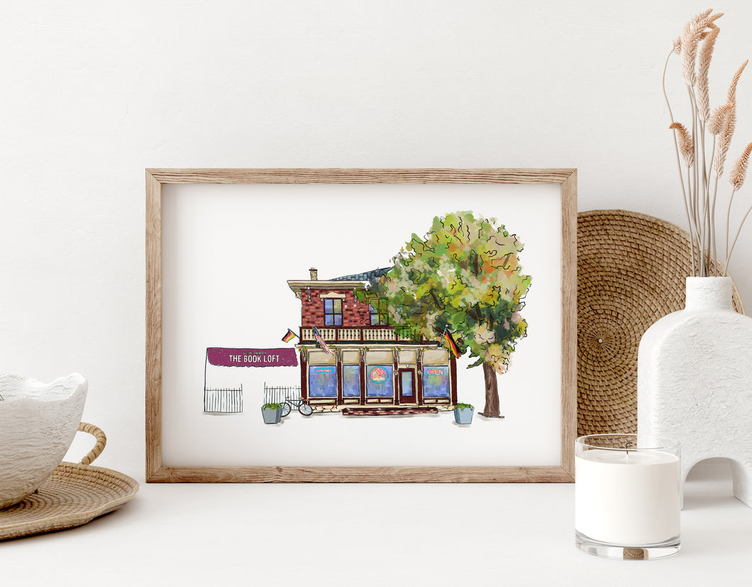 Book Loft art print