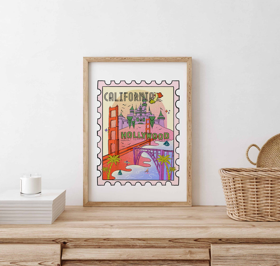 California Art print