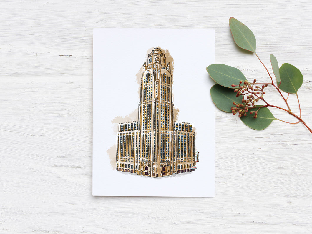 LeVeque Tower card