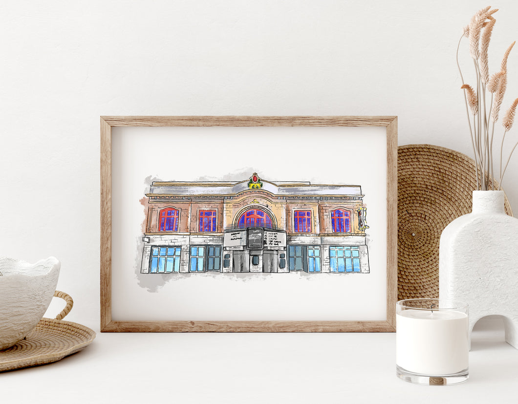 Newport Music Hall art print