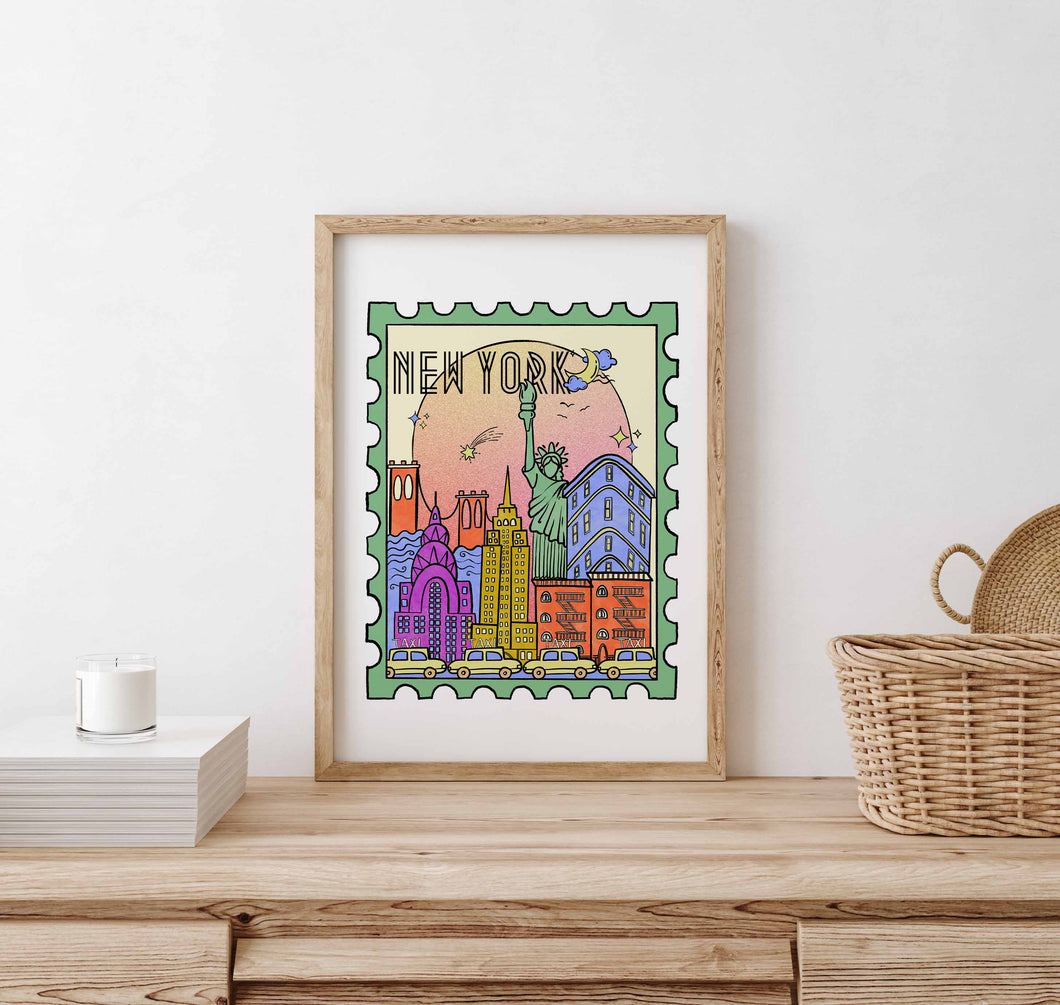 New York Art Print