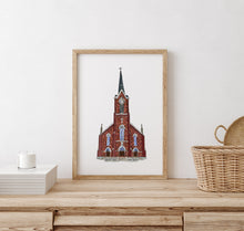 Load image into Gallery viewer, St. Mary Catholic Church art print
