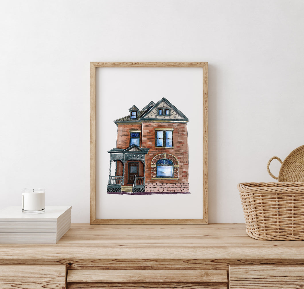 Thurber House art print