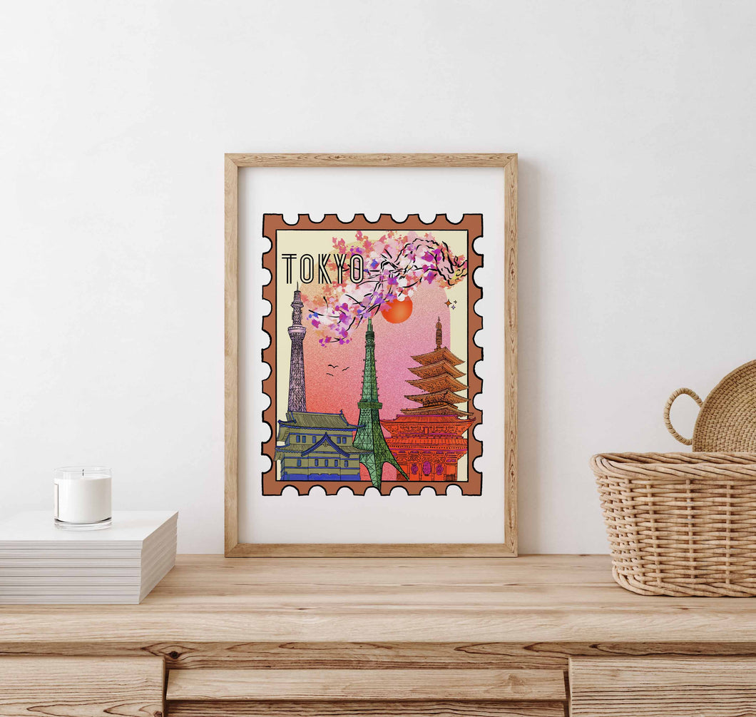 Tokyo Art Print